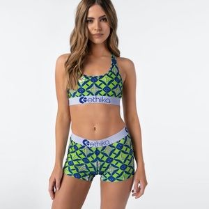 Ethika Bra and matching shorts